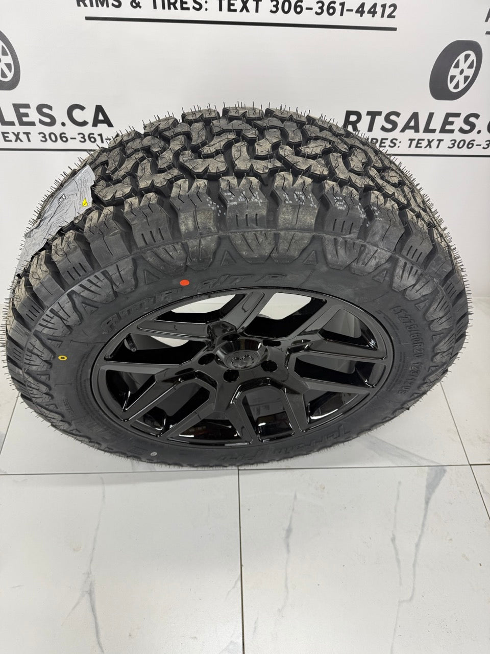 LT 275/60/20 AMP Pro All Terrain Tires on 20" Rims 5x139.7 - R&T Sales