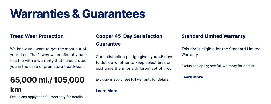 245/75R16 Cooper Road+Trail AT All Weather Tires