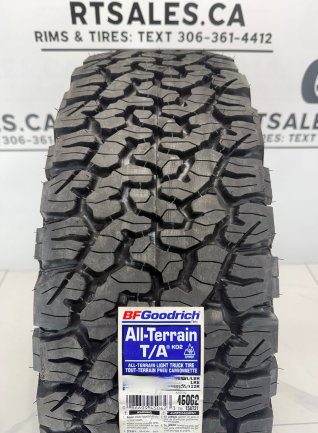 LT 275/65/18 BFGoodrich ALL TERRAIN T/A KO2 E All Weather Tires