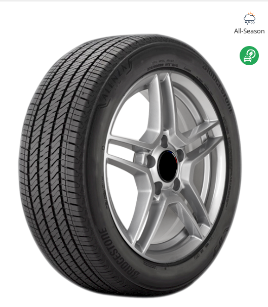 LT 275/50/22 Bridgestone Alenza All Season 10 ply