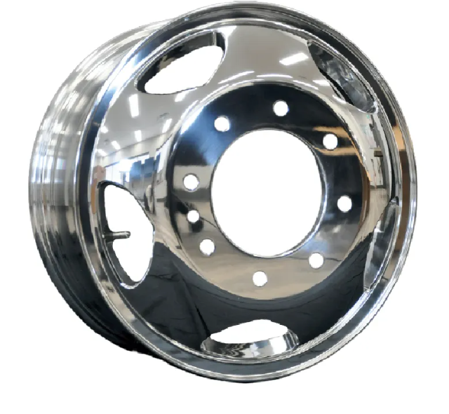17x6.5 Polished Alloy Dually Rims 8x210