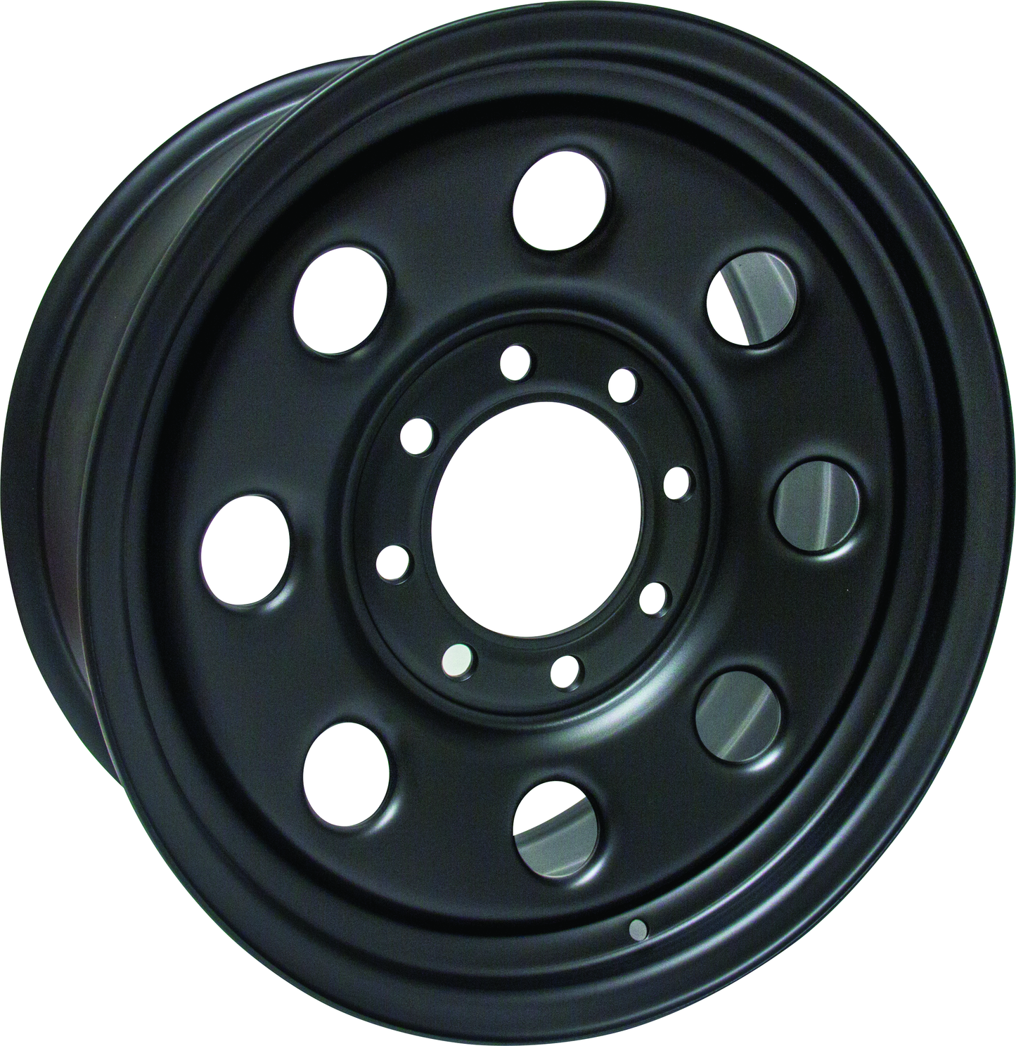 RTX X48165 18x8 black steel wheel with 8x165.1 bolt pattern