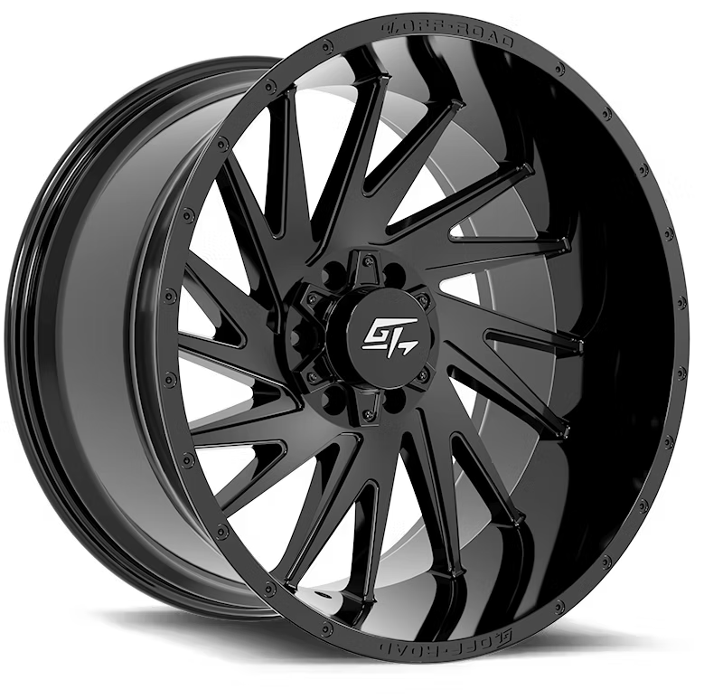 20x9 GT Tomahawk Gloss Black