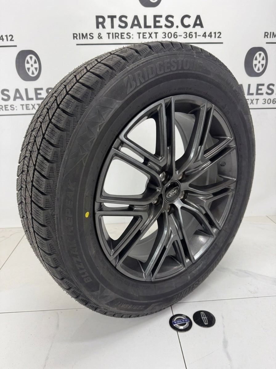 Bridgestone Blizzak Icepeak Winter Tires on 17" or 18" Replica R222 Rims 5x108 - R&T Sales