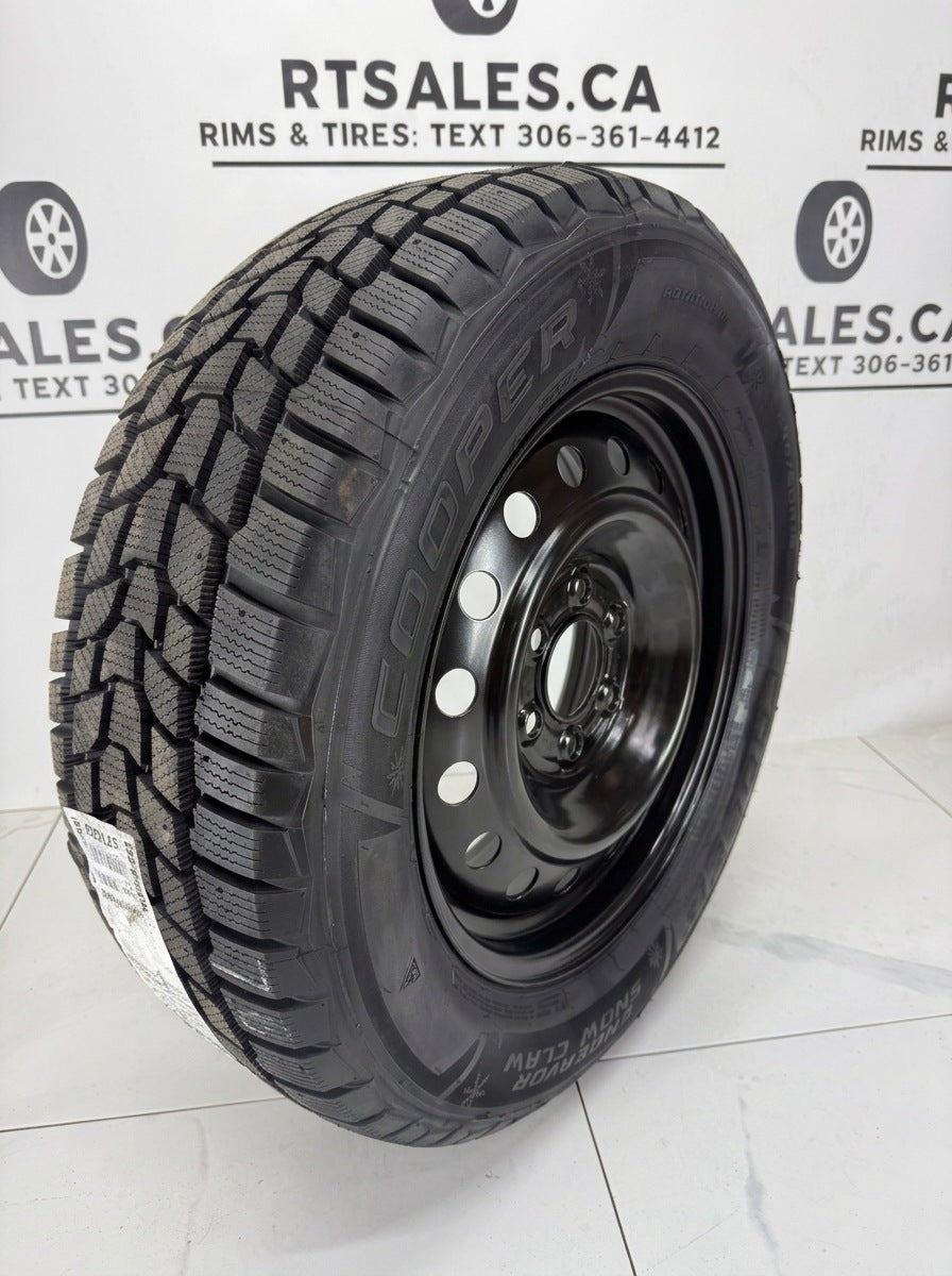 Cooper Endeavor Snow Claw Winter Tires on 18" or 19" Steel Rims 6x120 - R&T Sales