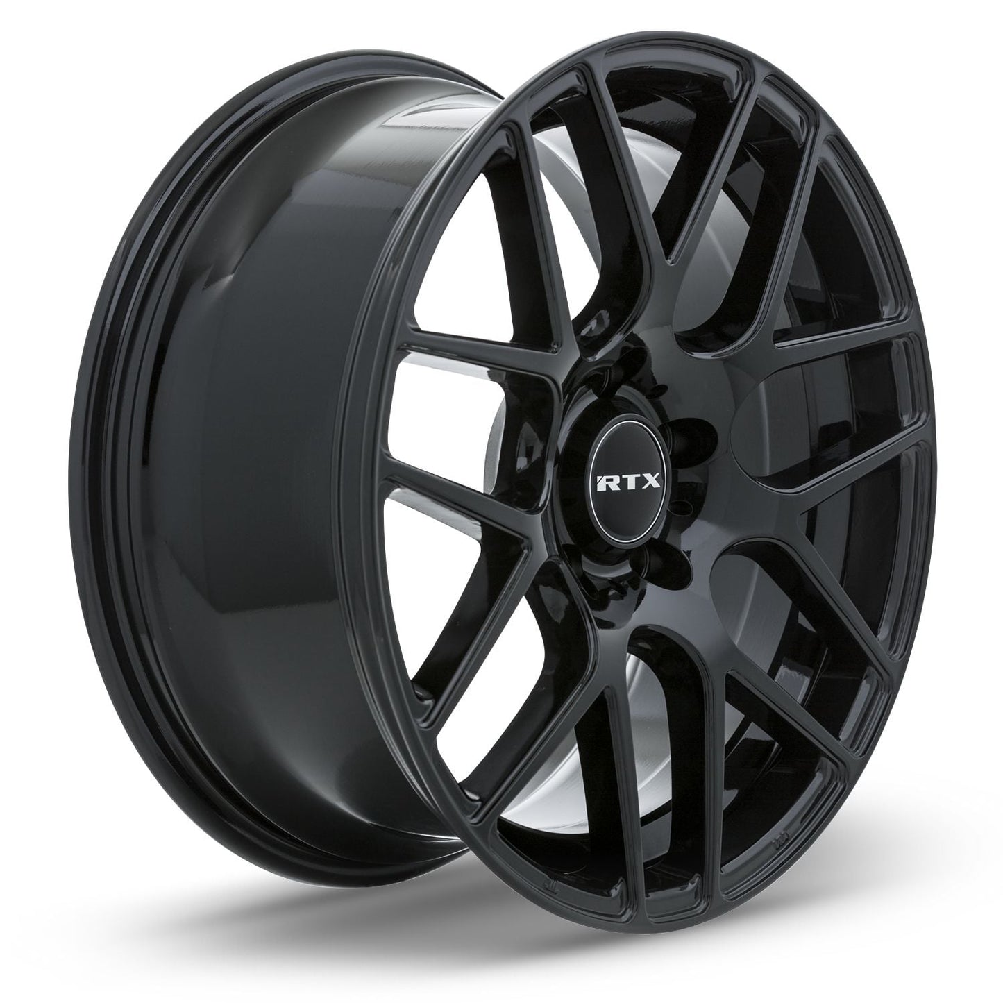 RTX Envy Gloss Black rim detail view