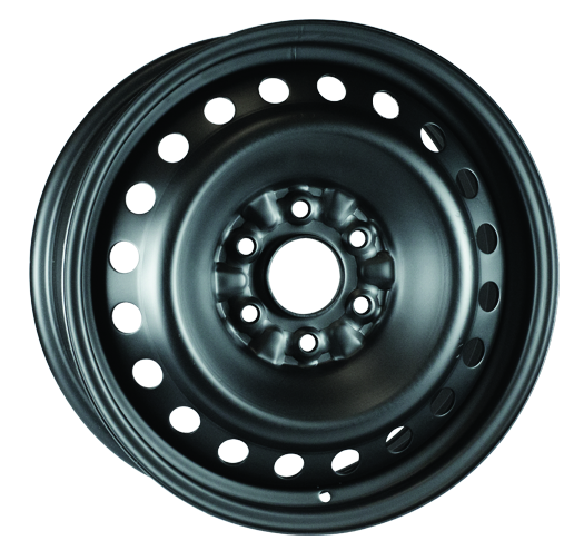 RTX X48632 18x7.5 black steel wheel with 6x132 bolt pattern