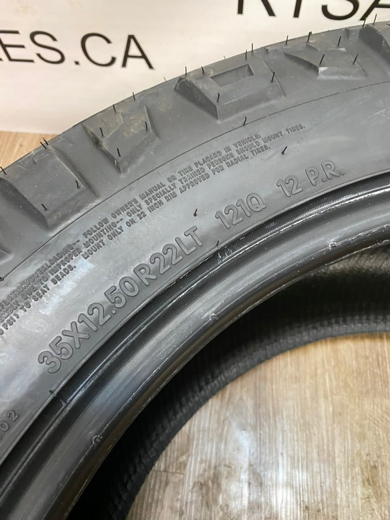 LT 35x12.5x22 Nitto Ridge Grappler F All Season Tires