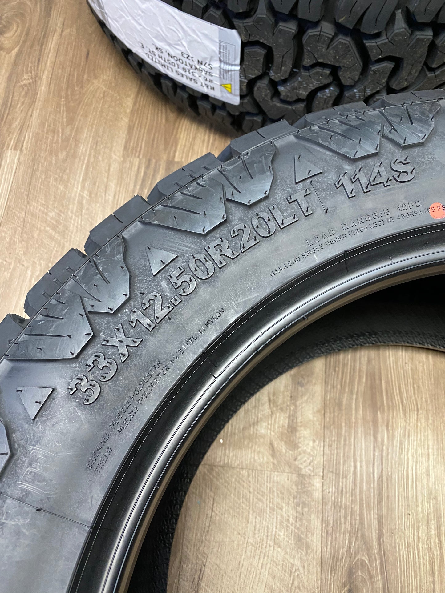 LT 33x12.5x20 Amp All Weather / 10 ply