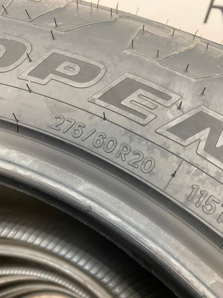 275/60/20 Toyo OPEN COUNTRY A/TIII All Weather Tires - R&T Sales