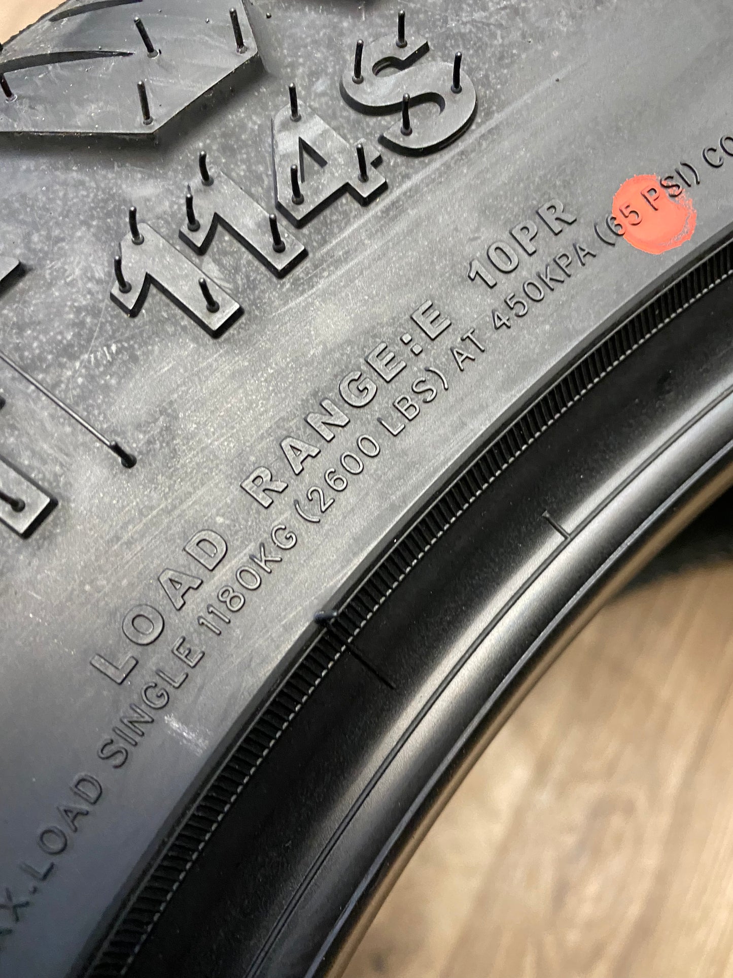 LT 33x12.5x20 Amp All Weather / 10 ply