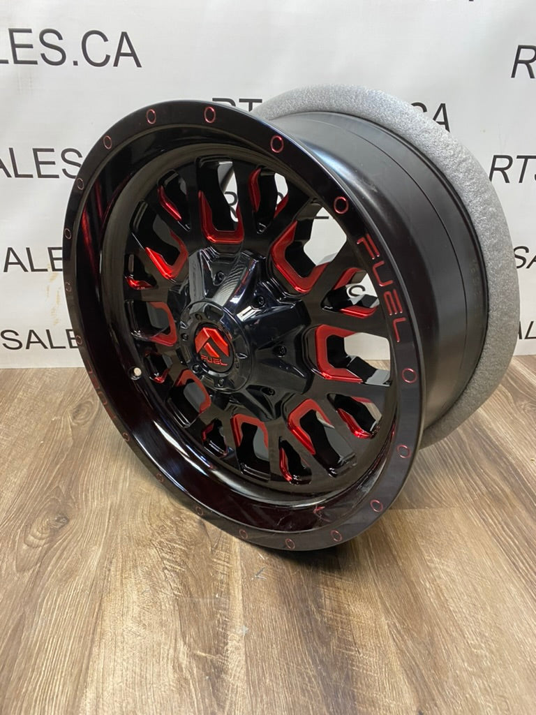 18x9 Fuel Stroke Rims 8x180