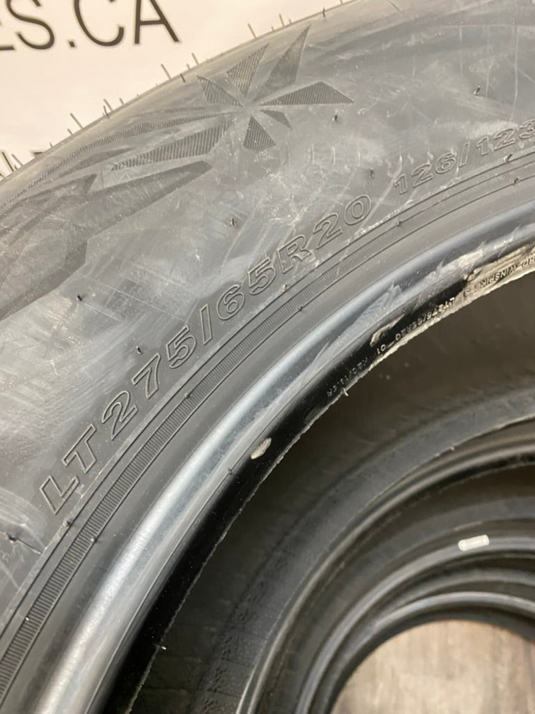 LT 275/65/20 Nexen Studable Winter snow & ICE tires 20 inch