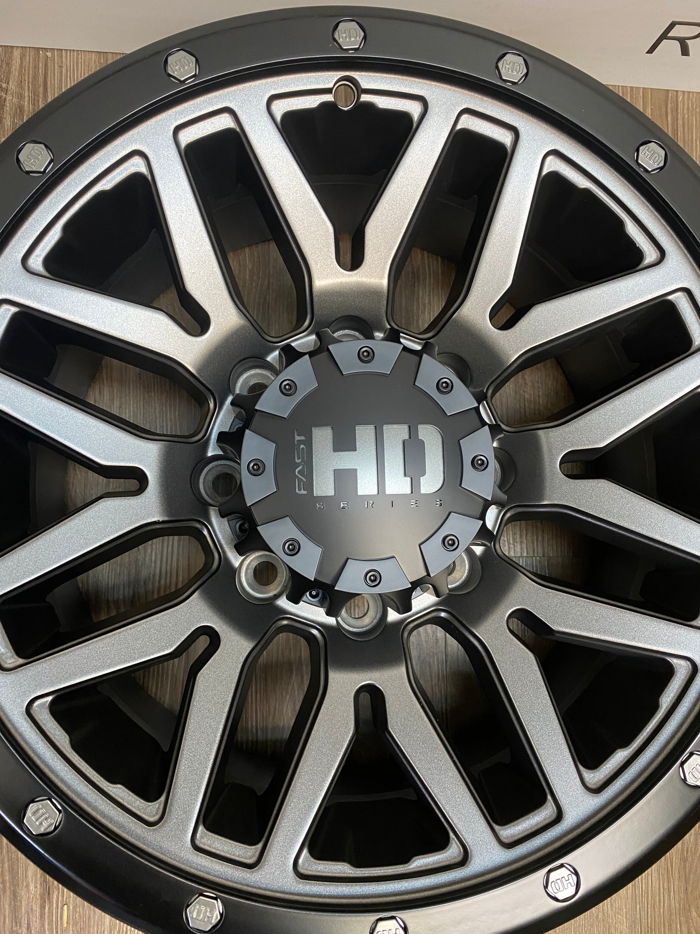18 inch Fast HD rims 8x165 Dodge Ram / Chevy Gmc 2500 3500