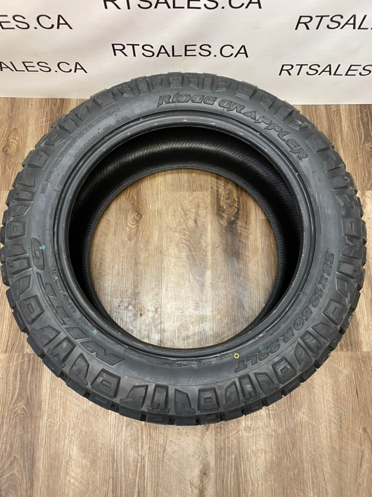 LT 35x12.5x22 Nitto Ridge Grappler F All Season Tires