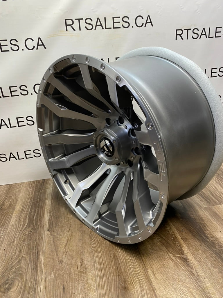22x12 Fuel Blitz Rims 8x170