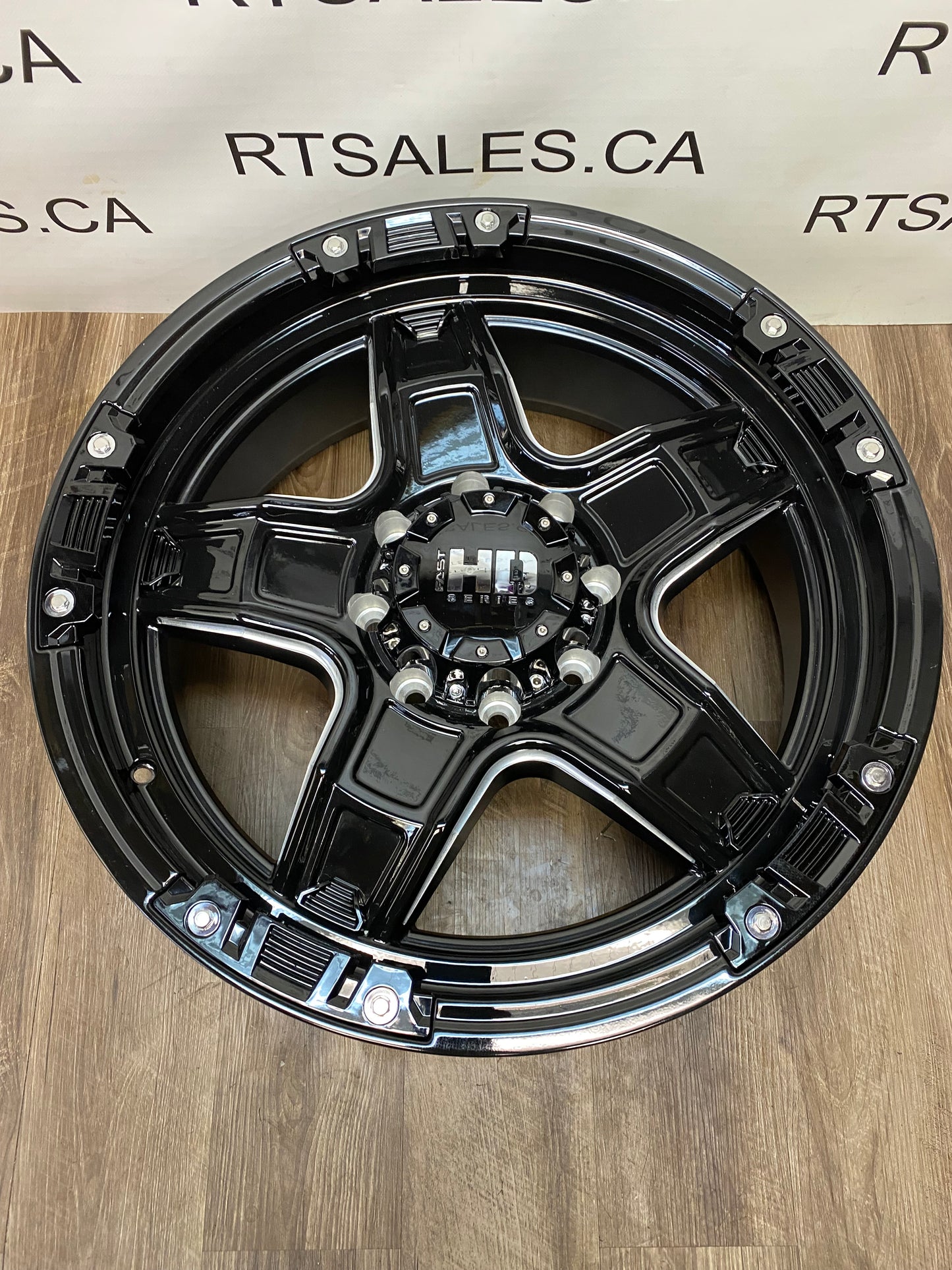 22x9.5 Fast HD Rampage Rims 8x170 - R&T Sales