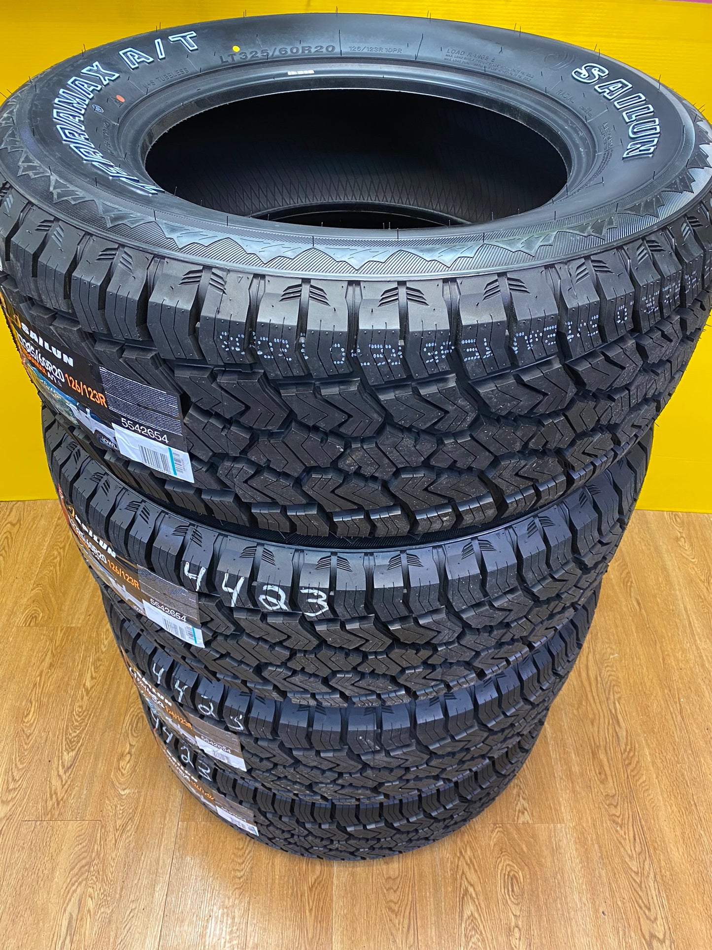 LT 325/60/20 Sailun TERRAMAX 3PMS A/T E All Weather Tires - R&T Sales