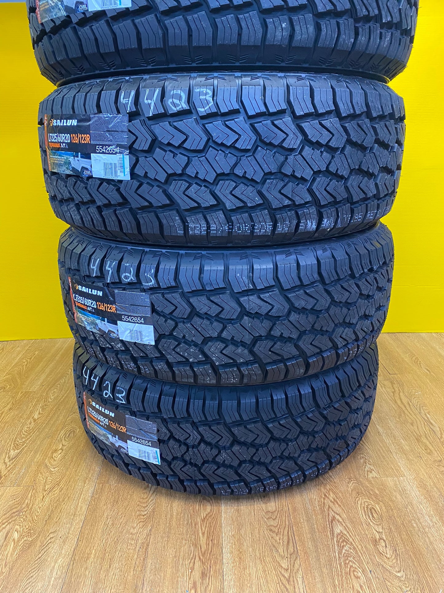 LT 325/60/20 Sailun TERRAMAX 3PMS A/T E All Weather Tires - R&T Sales