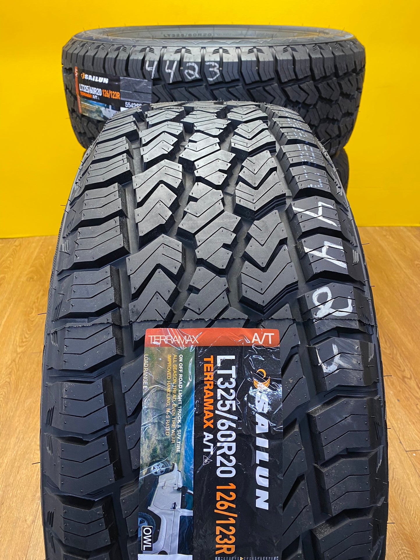 LT 325/60/20 Sailun TERRAMAX 3PMS A/T E All Weather Tires - R&T Sales