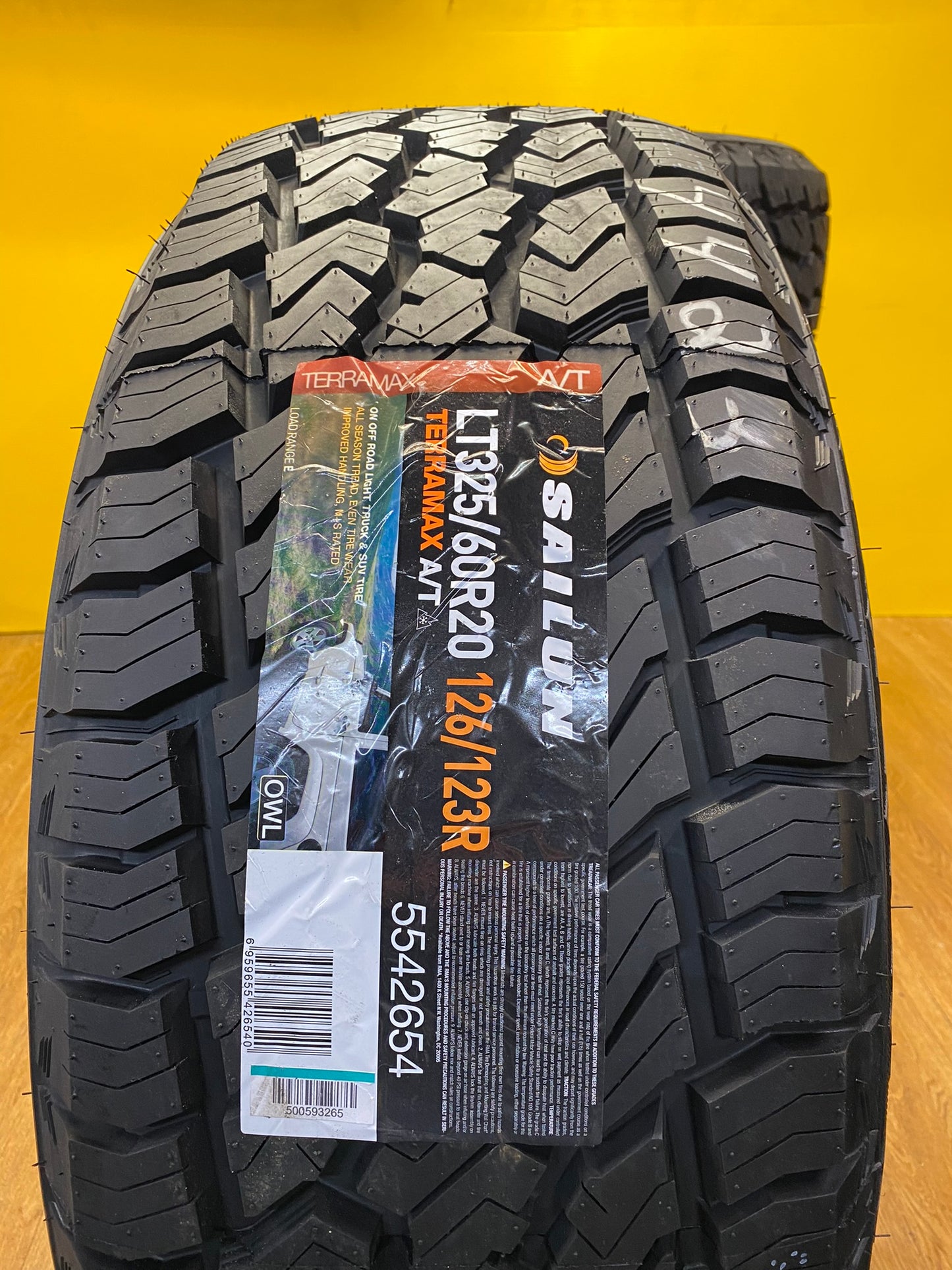 LT 325/60/20 Sailun TERRAMAX 3PMS A/T E All Weather Tires - R&T Sales
