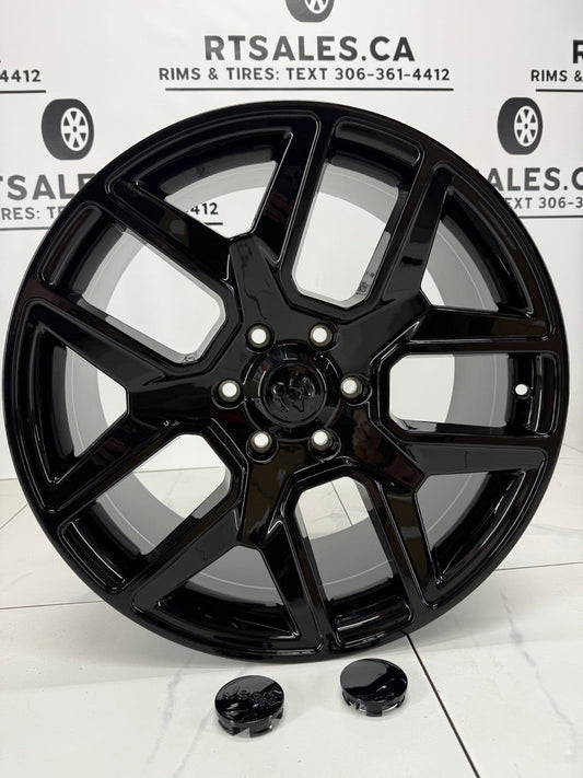 6x139 Black Replica Ram 1500 Rims – 18", 20", 22"