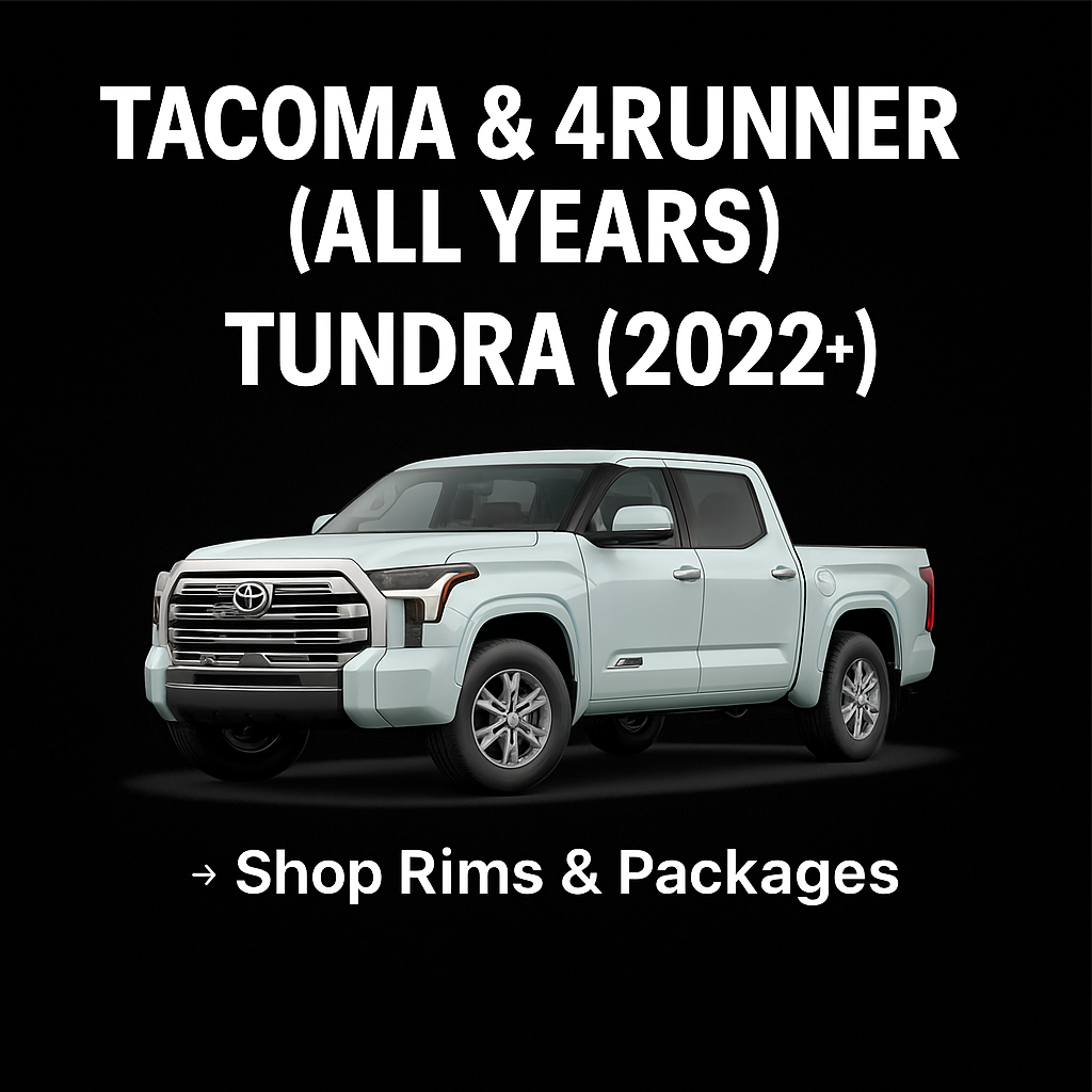 Tacoma & 4Runner (All Years) / Tundra (2022+)