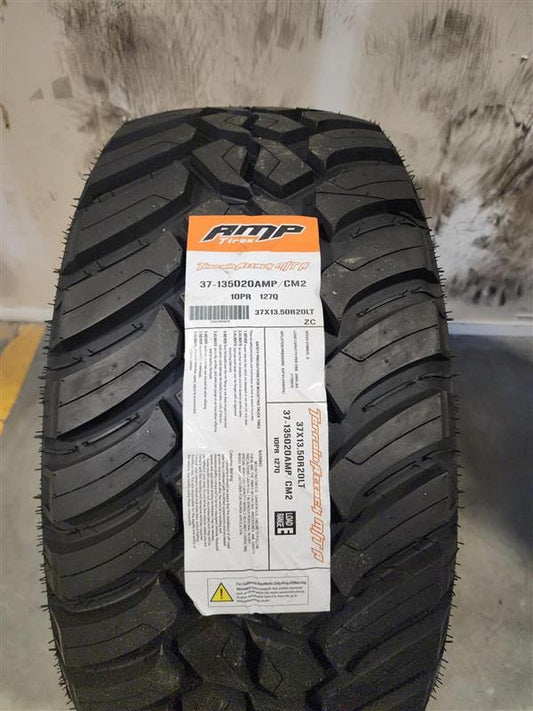 LT 37x13.5x20 Amp TERRAIN ATTACK M/T E Mud All Season Tires