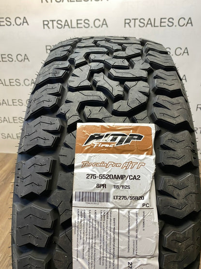 LT 275/55/20 Amp TERRAIN PRO A/T D All Season Tires