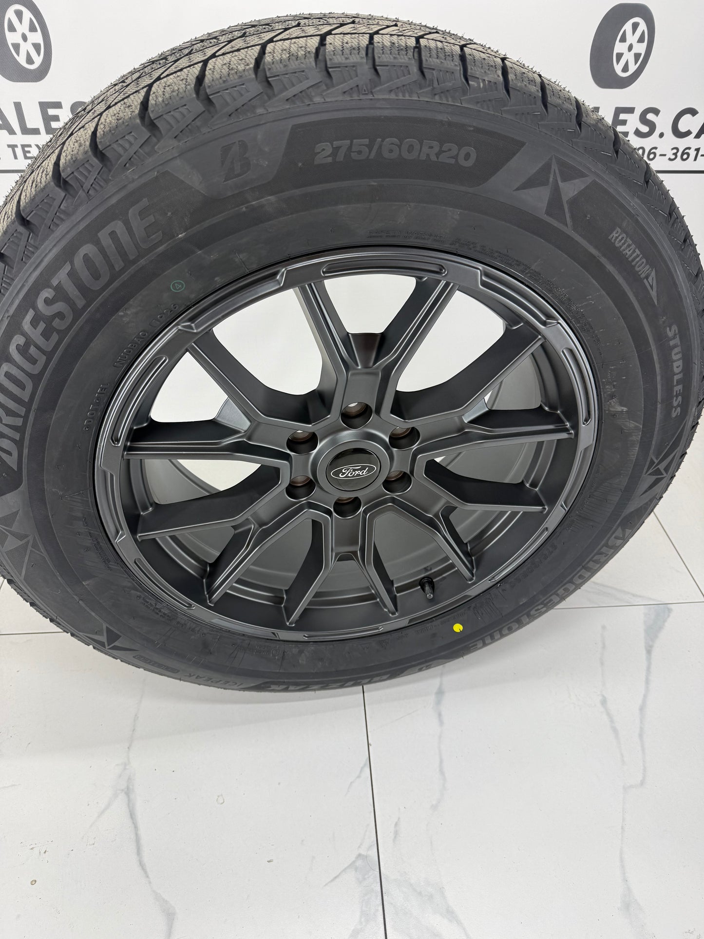 Bridgestone Icepeak Winter Tires on 18" & 20" Ford F-150 Rims