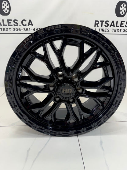 6×135 Black Fast Muramasa Rims – 18", 20", 22"