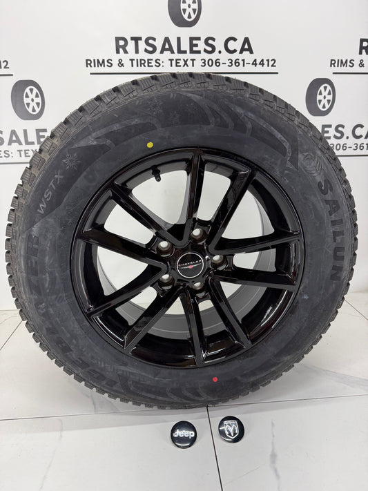 Sailun WSTX Winter Tires on 17" DAI 48 Rims 5x127