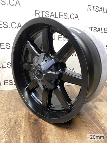 18x9 Fuel Maverick Rims 8x180 +1