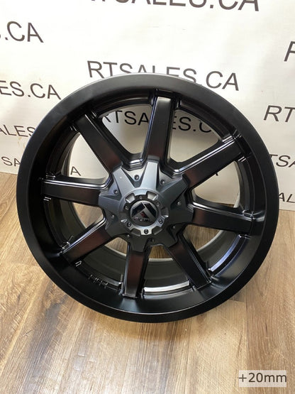 18x9 Fuel Maverick Rims 5x139 5x150.  +20 - R&T Sales 