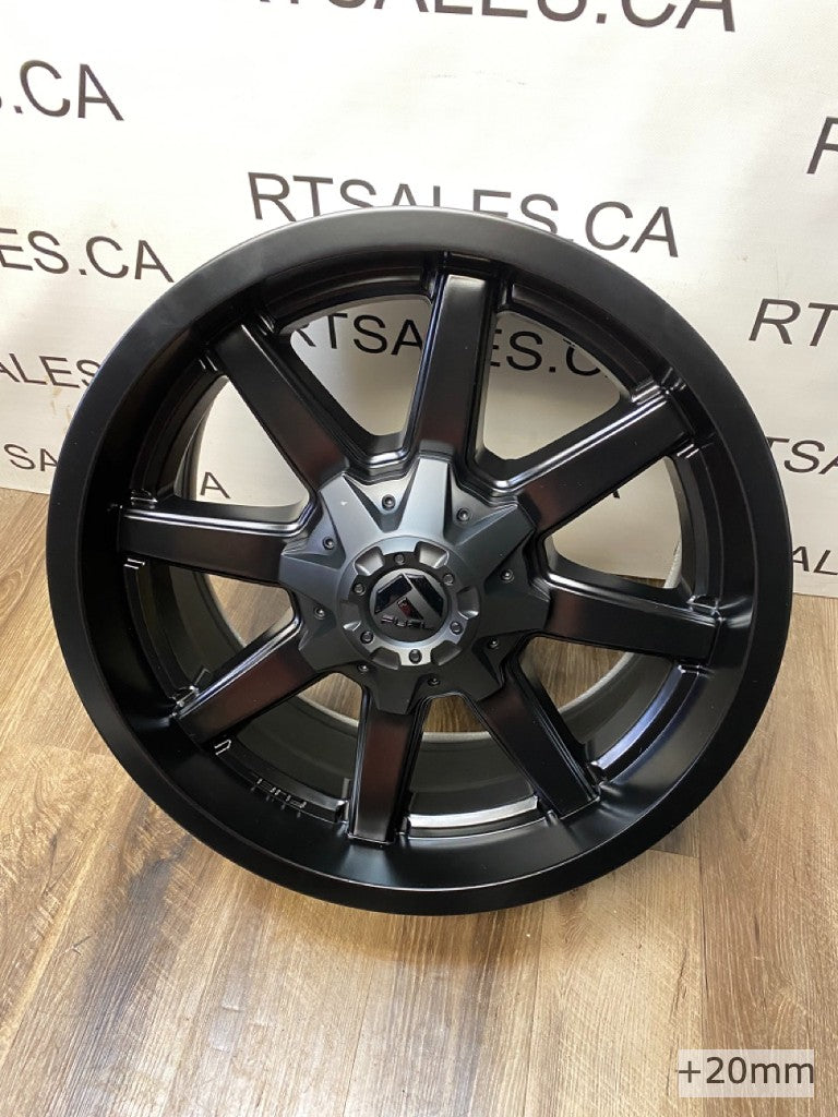 18x9 Fuel Maverick Rims 8x180 +20 - R&T Sales 