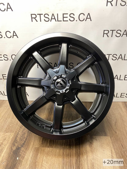 20x9 Fuel Maverick Rims 8x170 +20mm - R&T Sales 