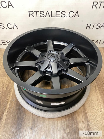 20x9 Fuel Maverick Rims 8x170 +1mm