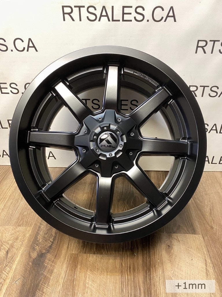 17x9 Fuel Maverick Rims 6x139.7/135 +20