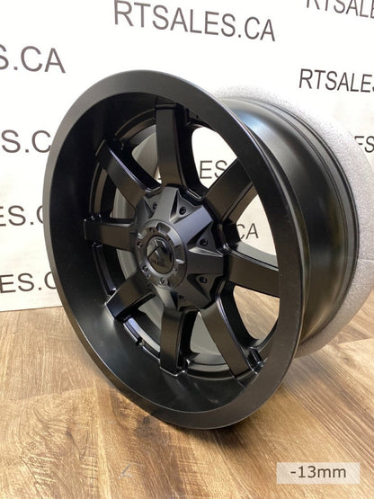 18x9 Fuel Maverick Rims 6x135 6x139.7 +13