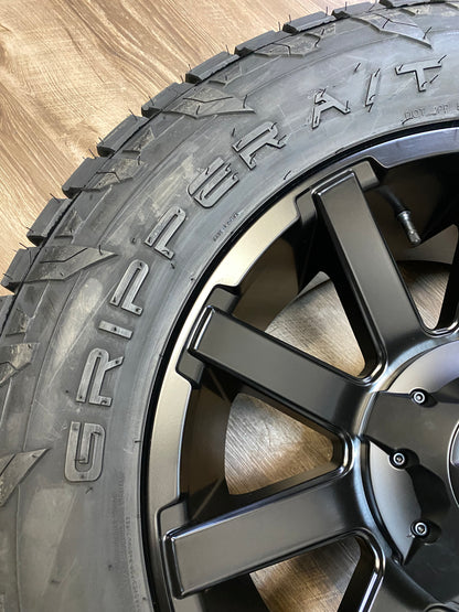 285/65/20 Fuel AT tires & rims 8x170 Ford F-350 SuperDuty