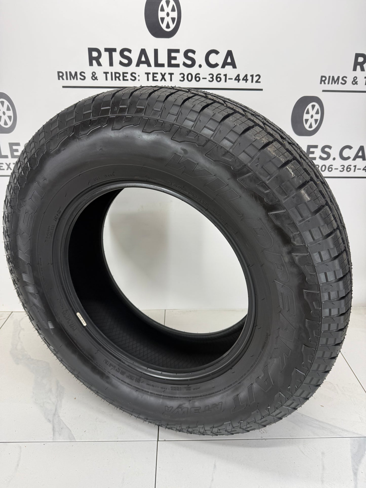 265/70R18 Falken Wildpeak A/T3WA All Weather Tires (New Takeoffs)