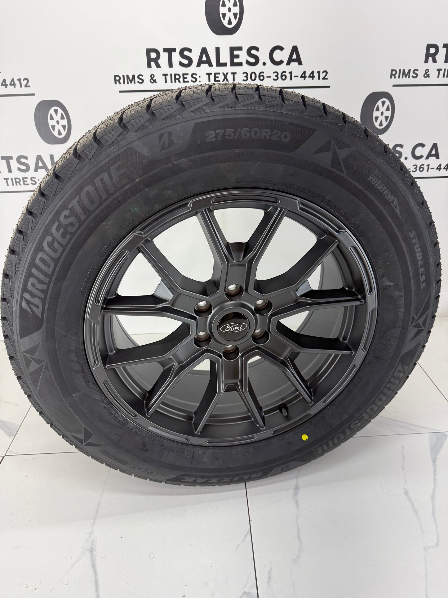 Bridgestone Icepeak Winter Tires on 18" & 20" Ford F-150 Rims