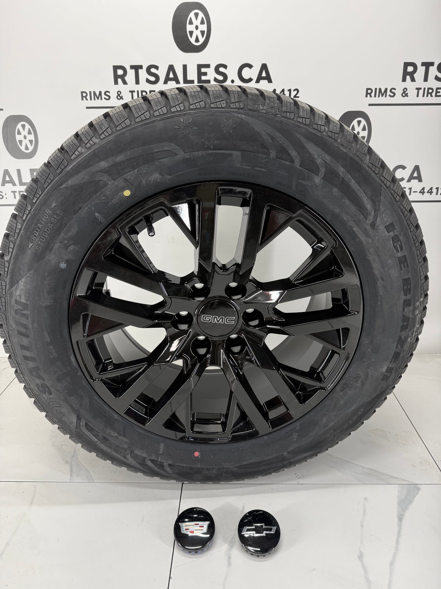 Sailun Ice Blazer Winter Tires on 20" Rims 6x139