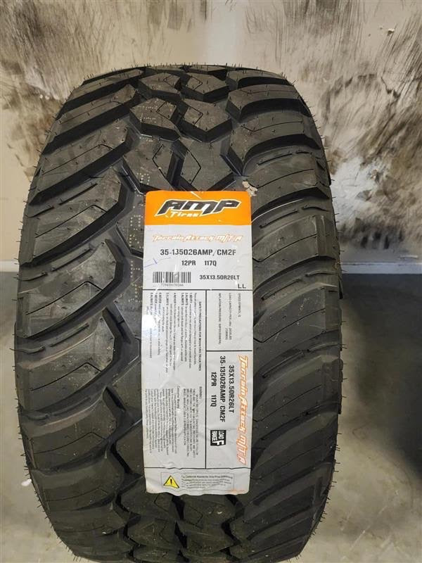 LT 35x13.5x26 Amp TERRAIN ATTACK M/T F Mud All Season Tires