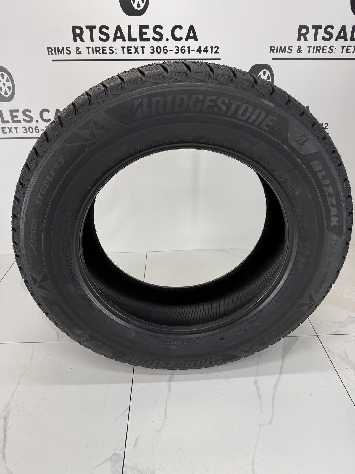 Bridgestone Blizzak Icepeak Winter Tires on 17" Replica Rims 5x114.3 Honda, Acura - R&T Sales