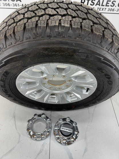 LT 275/70/18 Goodyear Tires F250 F350 Rims 8x170 + Spare (Takeoffs)
