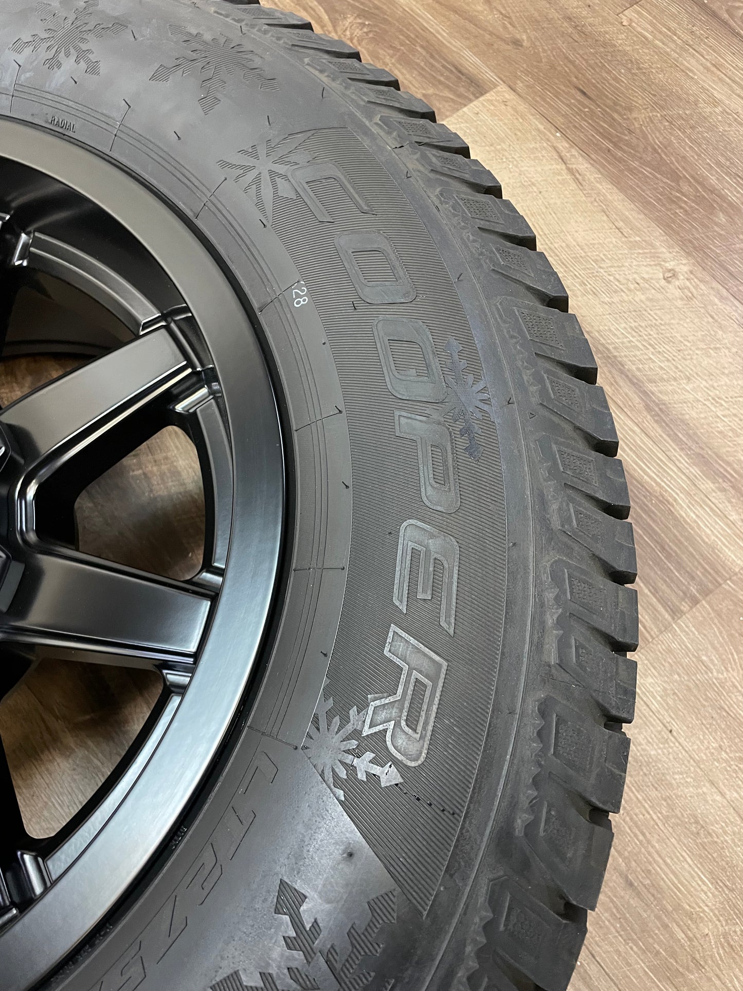 275/70/18 Cooper Winter Tires FUEL Rims Ford F250 F350 8x170