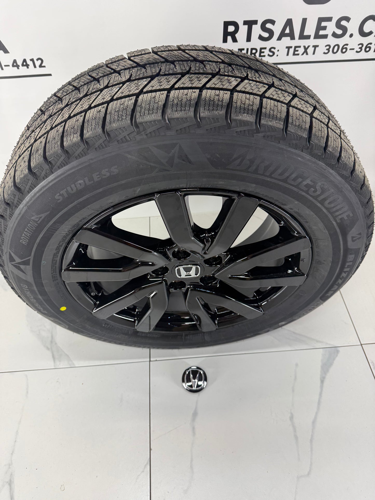 Bridgestone Icepeak Winter Tires 18" Rims 5x120 Honda / Acura