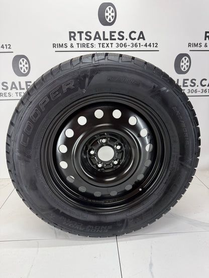 Cooper Endeavor Snow Claw Winter Tires on 15", 16", 17" or 18" Steel Rims 5x114.3