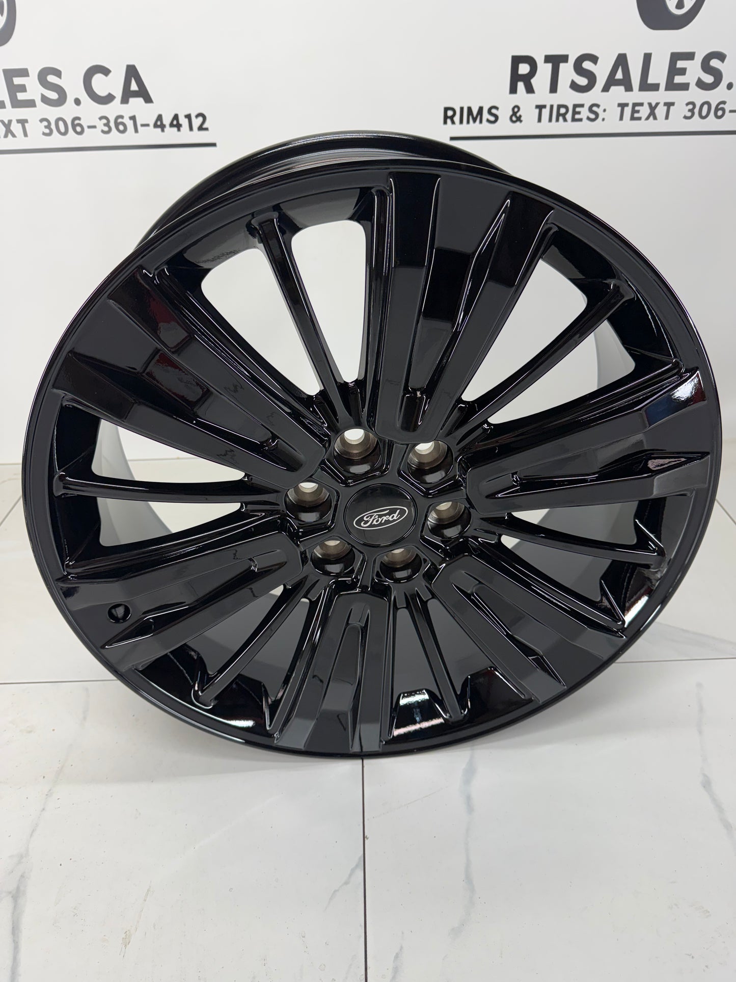 22x8.5 Replica 416 Gloss Black Rims 6x135 – Ford F-150 & Expedition